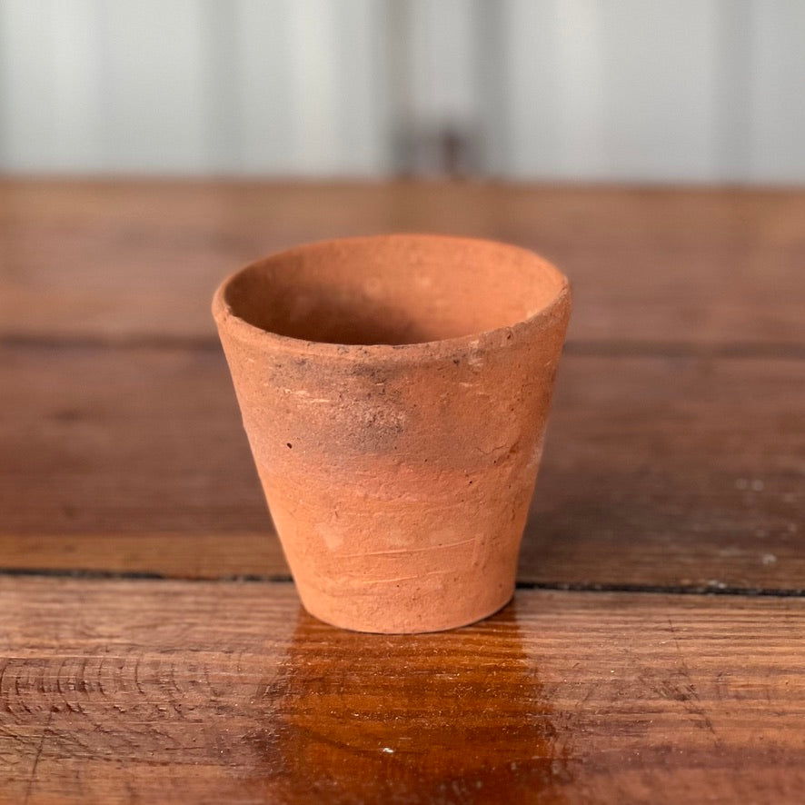 Antique English Terracotta Seedling Pot