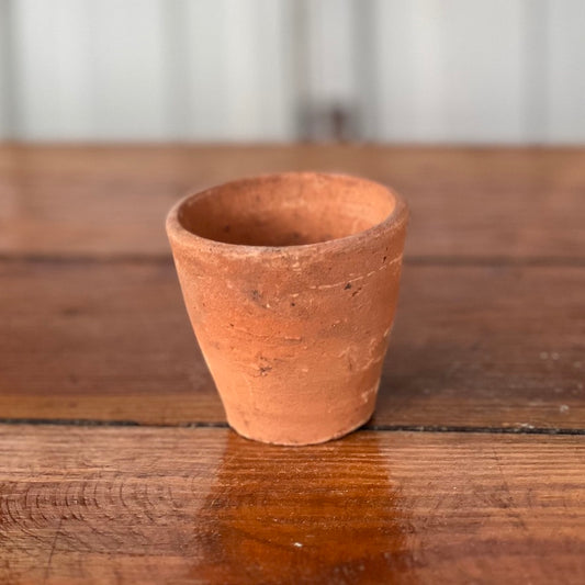 Antique English Terracotta Seedling Pot