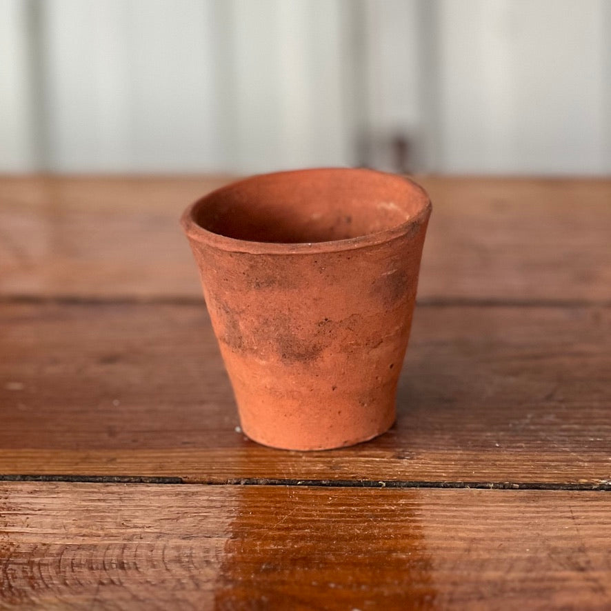 Antique English Terracotta Seedling Pot