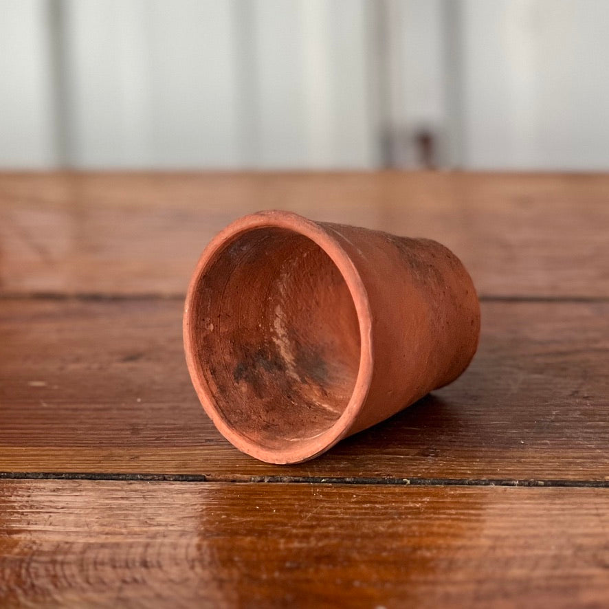 Antique English Terracotta Seedling Pot