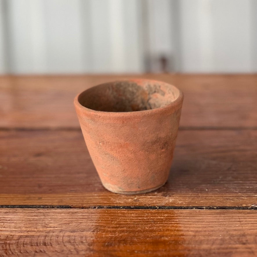 Antique English Terracotta Seedling Pot