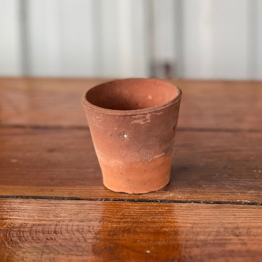 Antique English Terracotta Seedling Pot