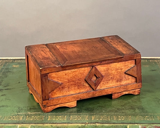 Antique Small Wooden Box a