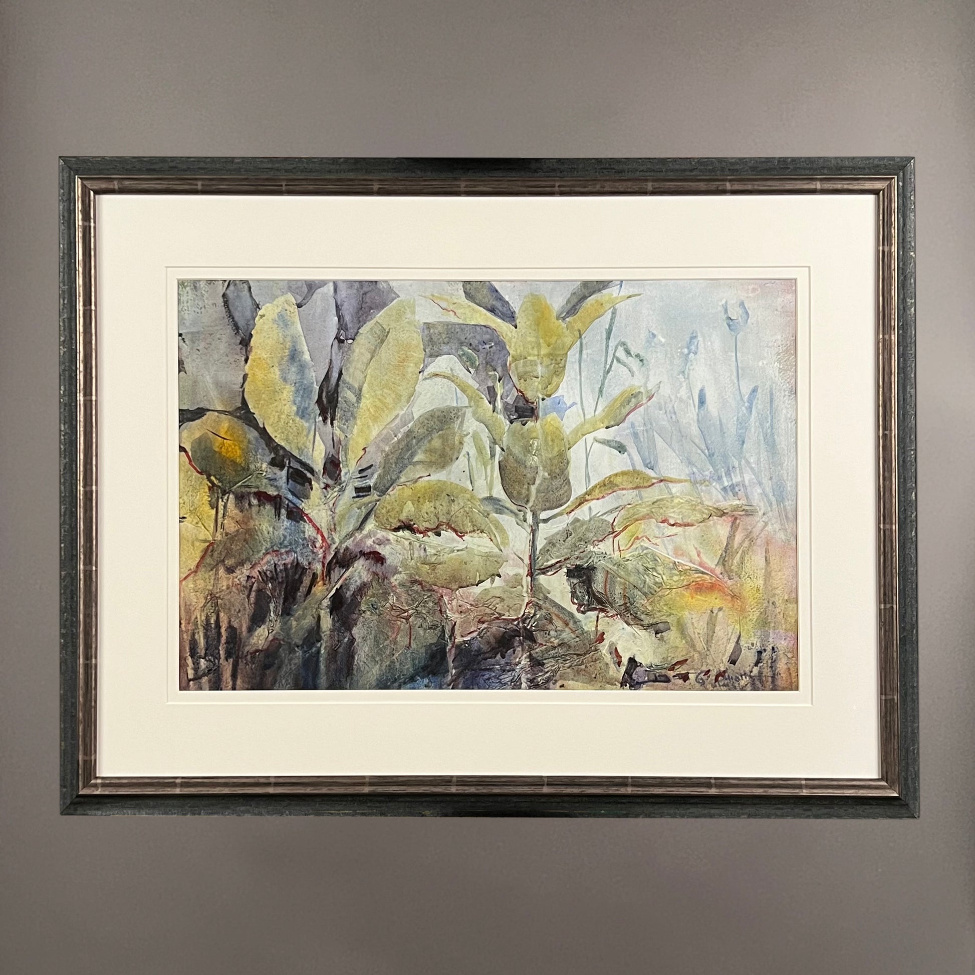 BETTE G. ELLIOTT, Milkweed Plant, Watercolor