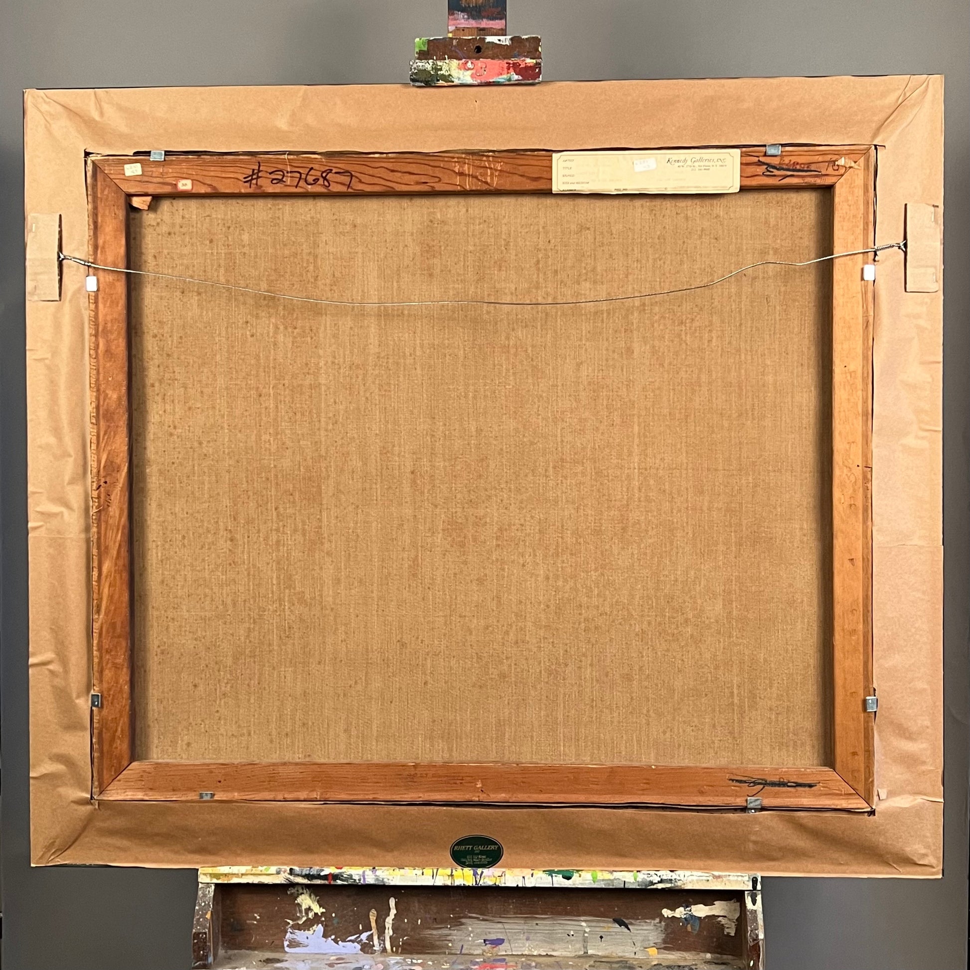 BRYSON BURROUGHS Demeter Mourning Oil on Canvas 
