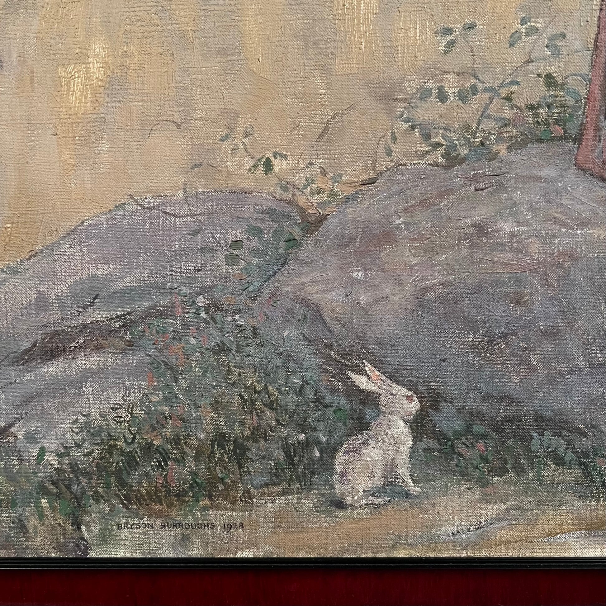 BRYSON BURROUGHS Demeter Mourning Oil on Canvas 
