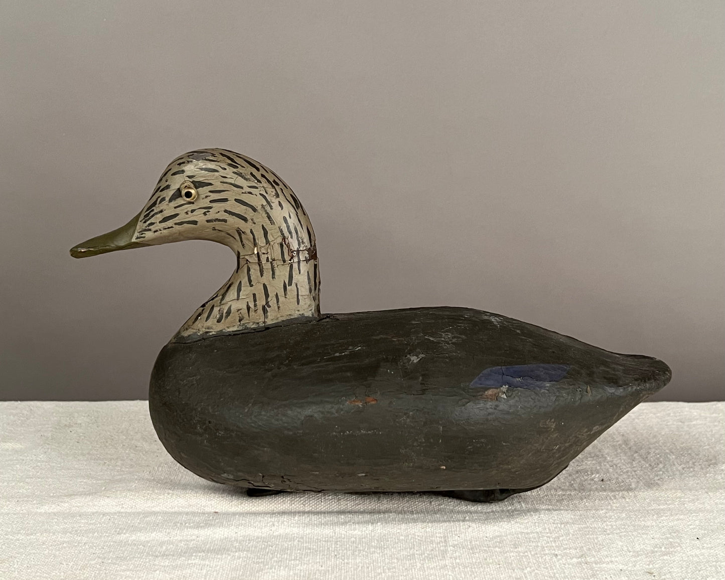 Black Hen Duck Decoy