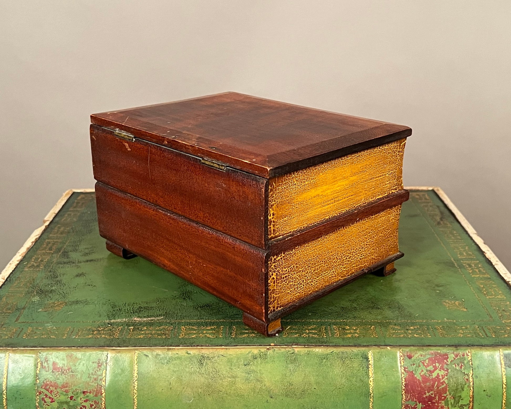 Book Form Wooden Box b