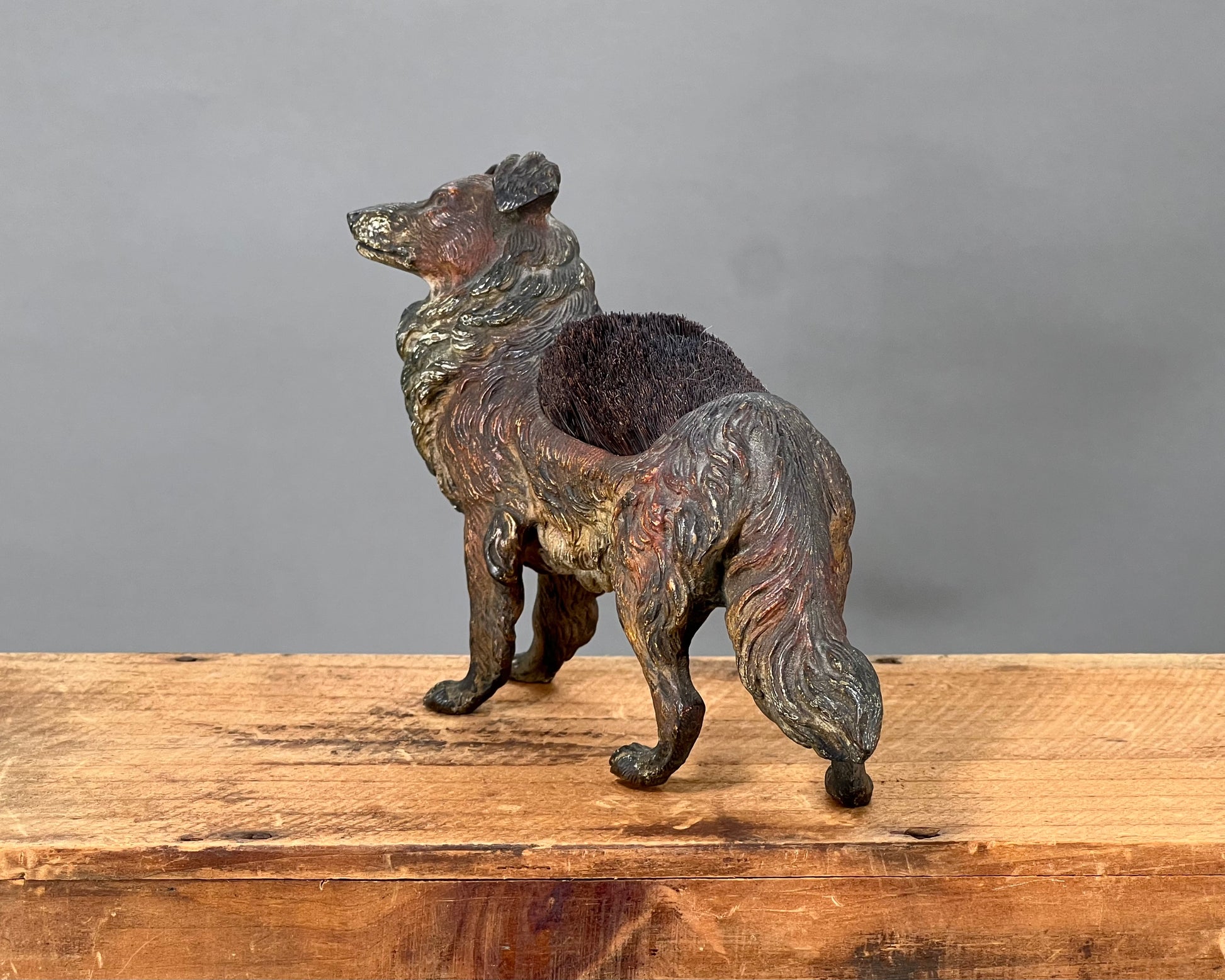 Bronze Dog Pincushion d