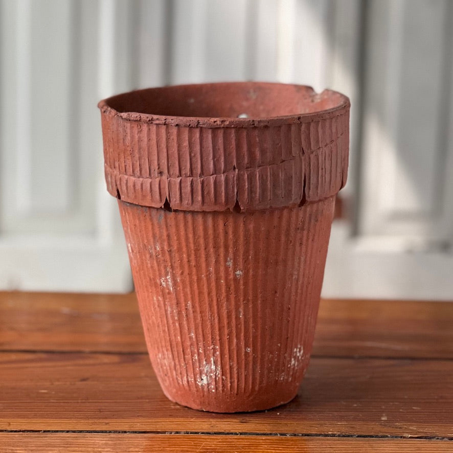 Early 1900s Terracotta Turpentine Herty Pot