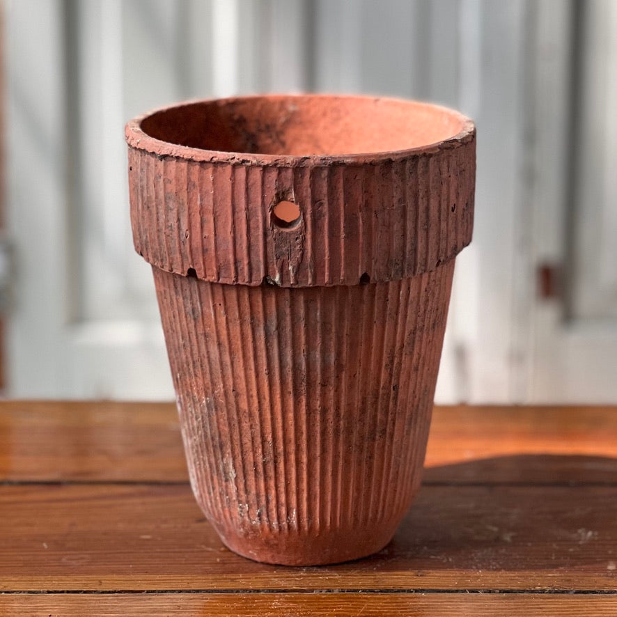 Early 1900s Terracotta Turpentine Herty Pot