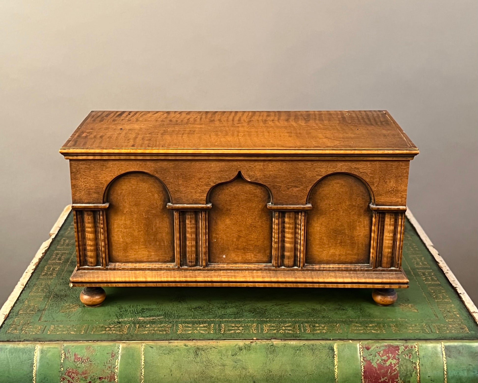 Maple Box, signed WmMc for William McCarthy