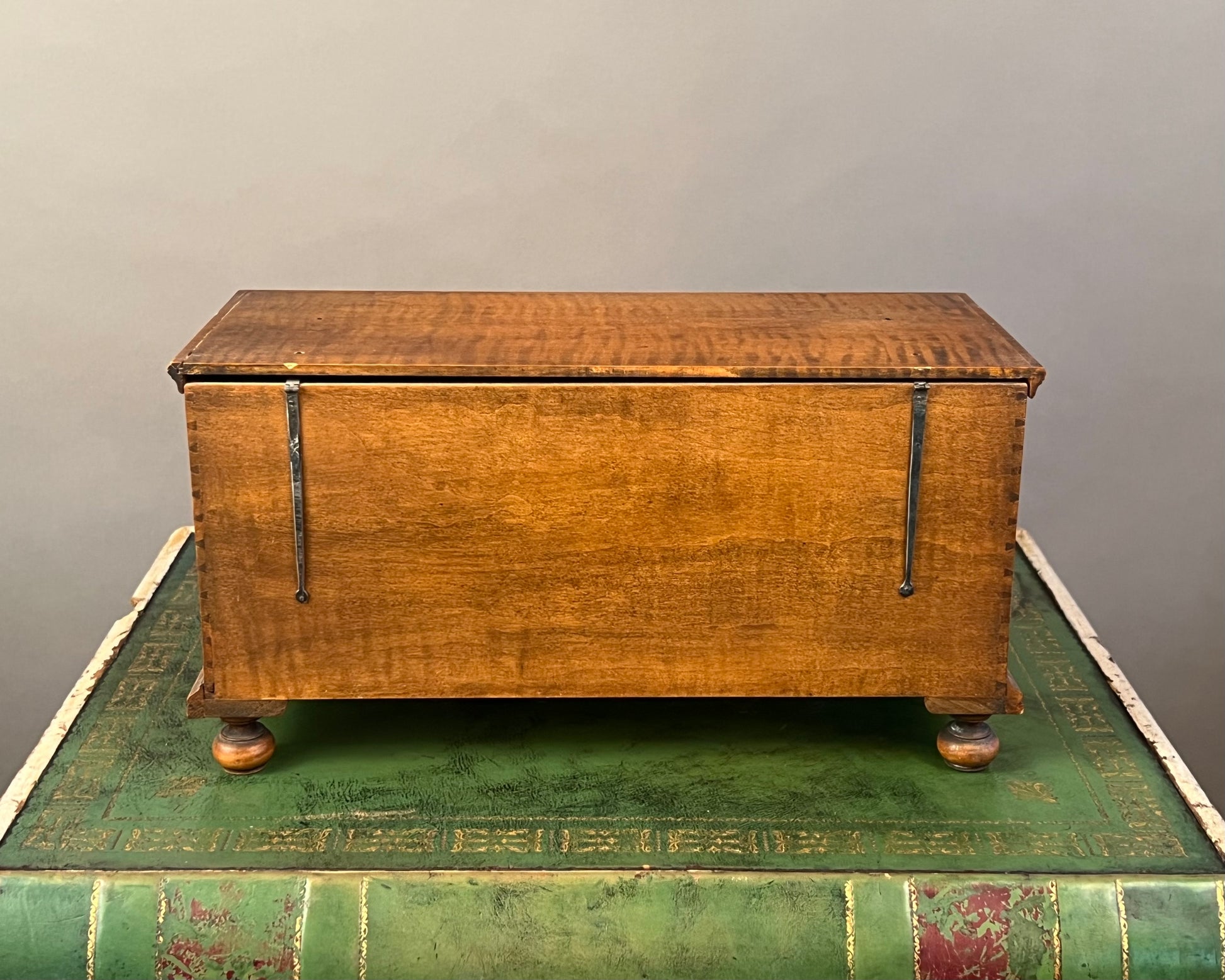 Maple Box, signed WmMc for William McCarthy