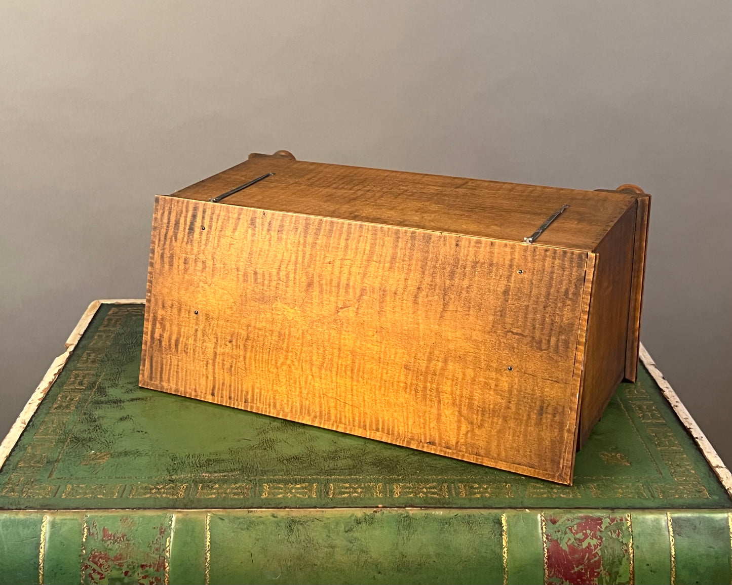 Maple Box, signed WmMc for William McCarthy