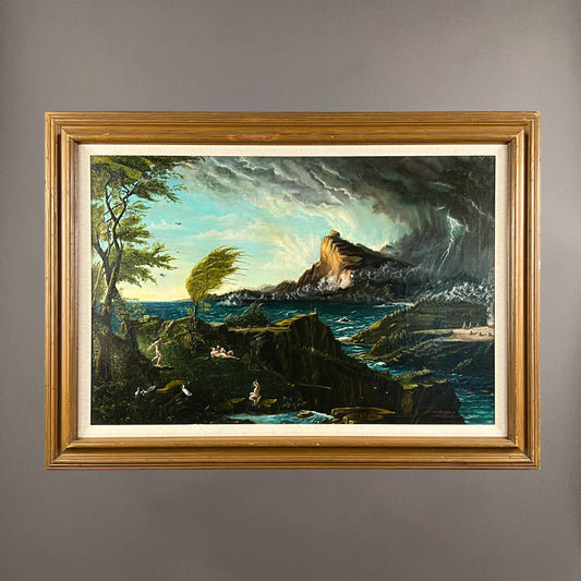 RICARDO ALFONSO, The Beginning, oil on Canvas