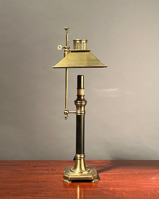 Vintage Brass Adjustable Lamp