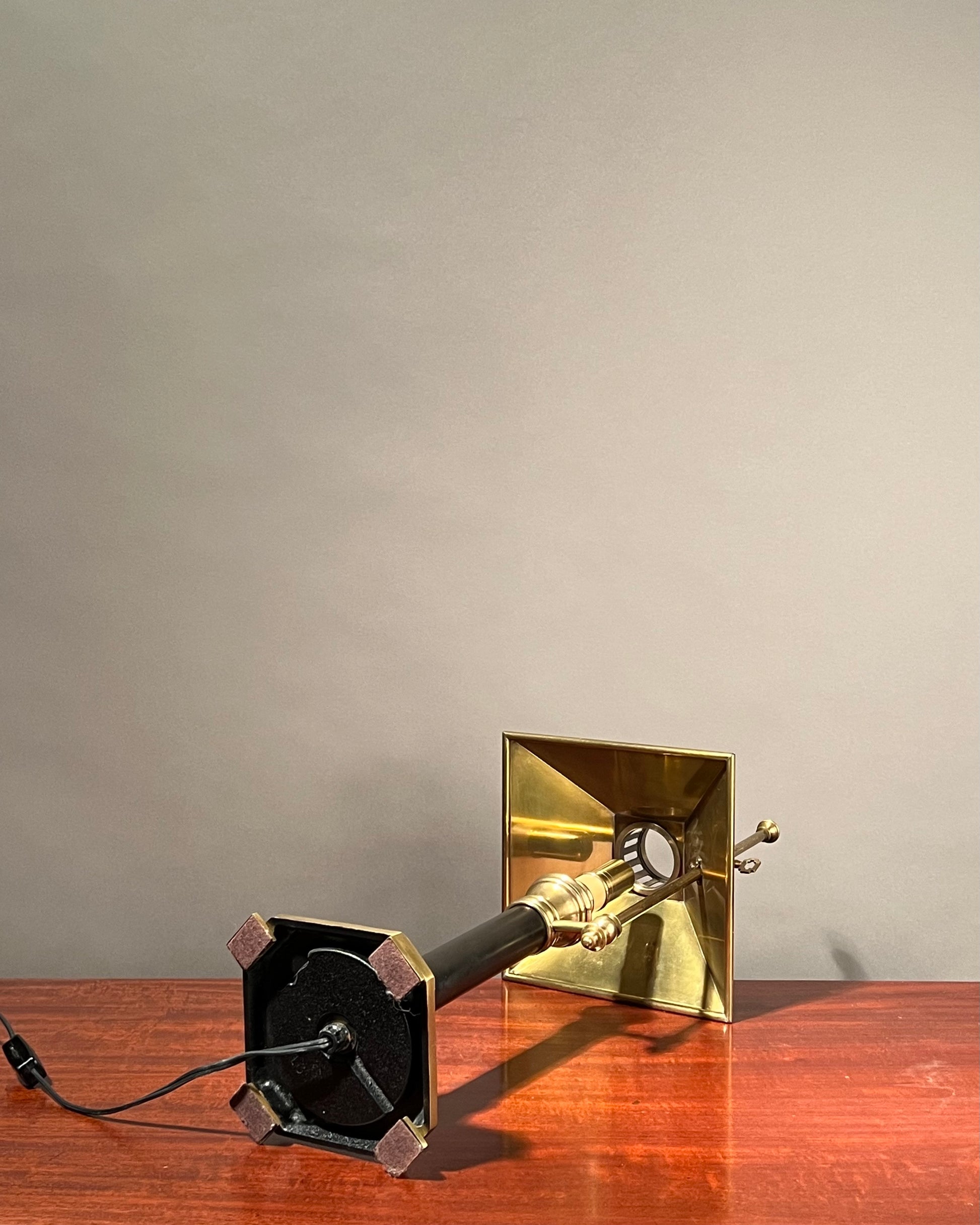Vintage Brass Adjustable Lamp
