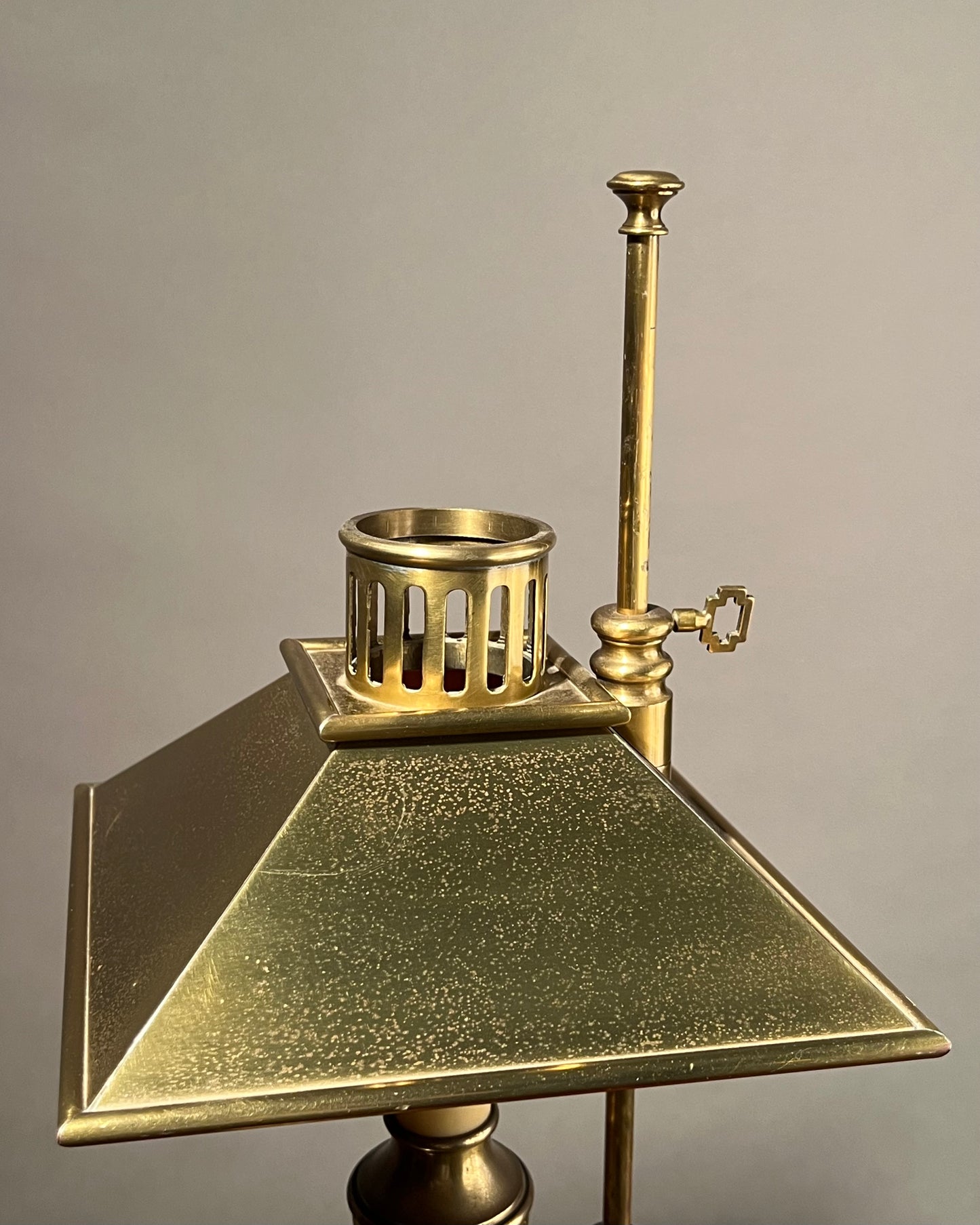 Vintage Brass Adjustable Lamp
